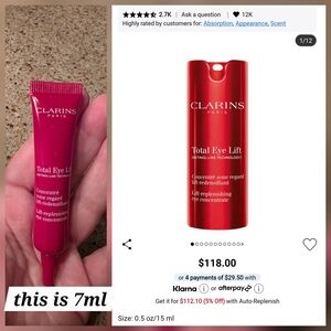 Clarins Total Eye Lift 7ml